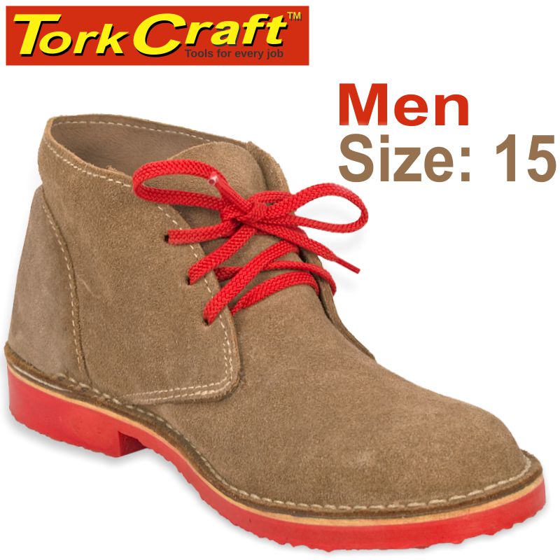 Tork Craft Mens Vellie Shoes Brown Size 15