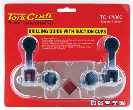 Tork Craft Diamond Core Bit Guide  For  Size 4Mm-35Mm