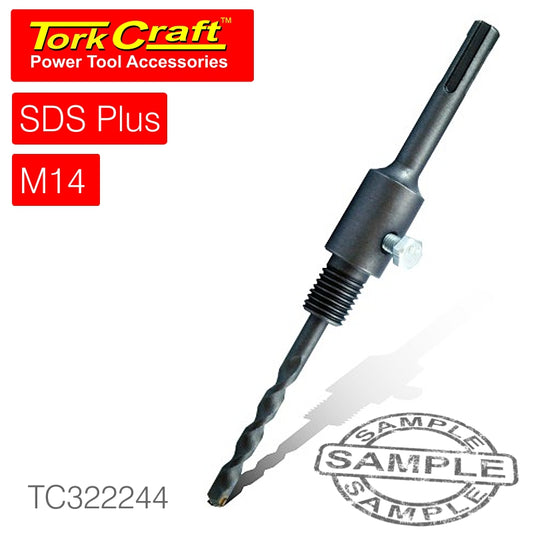 Tork Craft Adaptor Sds Plus 110Mmxm14 For Hollow Core Bit
