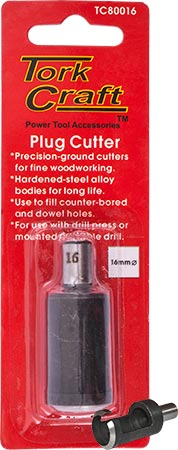 Tork Craft Plug Cutter 16Mm