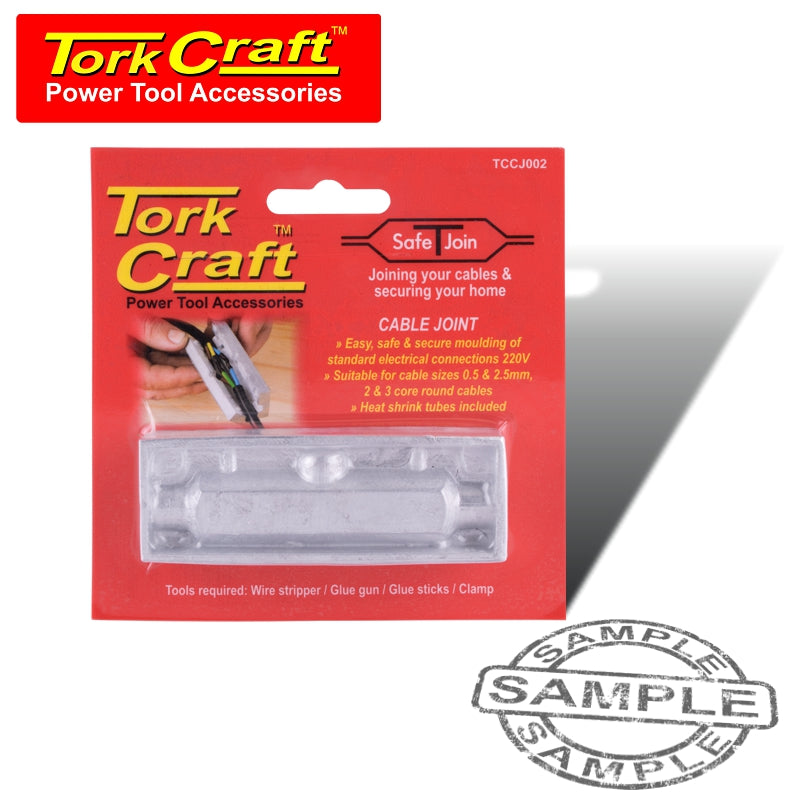 Elec. Cable Joint 0.5Mm-2.0Mm 2 & 3 Core Rnd Cable Safe-T-Join  Mould