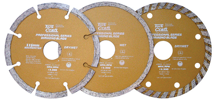 Tork Craft Diam.Bl.3Pce Set 115 Con/Seg/T