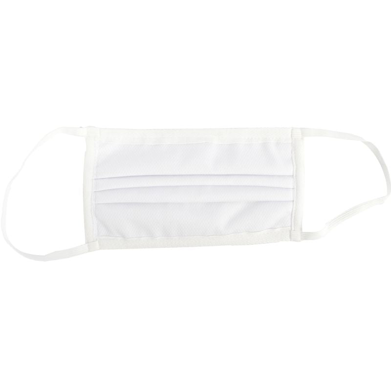 Polyprop/Polyest/Cotton 4 X Layer Face Mask Wash/Re-Useabl White