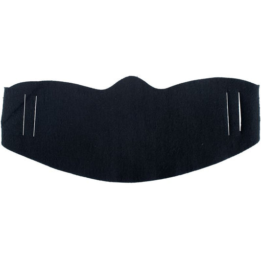 Cotton Face Mask Single Layer Plain Navy Econo Ea Fits All