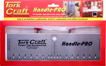Tork Craft Cupboard Handle Fitting Jig Tork Craft Handle Pro
