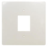 Titan Isolator 4x4 Plastic Cover Plate (White, 100mm Height)