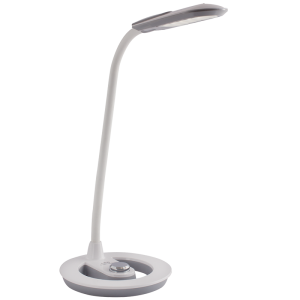 Brightstar TL026 White 6W LED Desk Lamp with 3-Grade Dimmer and Touch Sensor Switch