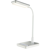 Brightstar TL626 White LED Desk Lamp with Touch Sensor, 3 Colour Temps, and Moveable Dimmer Arm