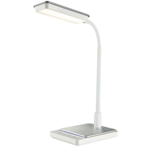 Brightstar TL626 White LED Desk Lamp with Touch Sensor, 3 Colour Temps, and Moveable Dimmer Arm
