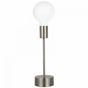 Brightstar TL635 Satin Metal Table Lamp, 295mm Height