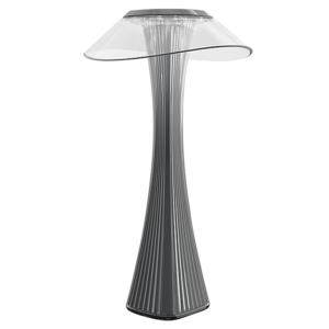 Brightstar TL657 Grey Rechargeable LED Table Lamp with Touch Control and 3 Color Temperatures