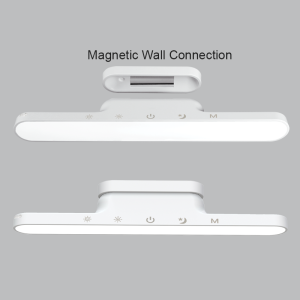 Brightstar TL683 White Magnetic Rechargeable LED Table/Wall Lamp with Dimmable Touch Control