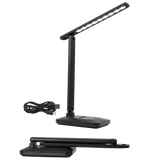 Brightstar TL701 Multi-functional Rechargeable Folding Desk Lamp with Dimmable CCT LED and Phone Stand