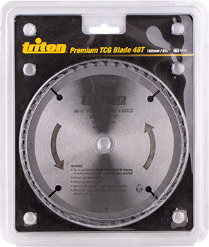 Triton Saw Blade 165Mm X 48Tct - Tcg 20Mm For Tts1400