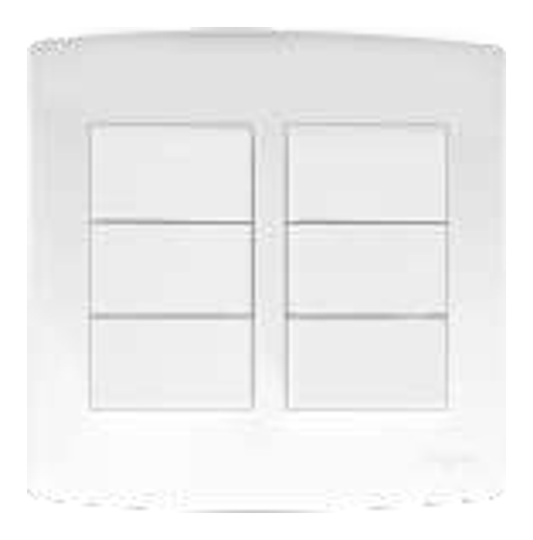 Onesto Trinity 16A 6 LEVER 2 WAY SWITCH, 4X4 - TS4062