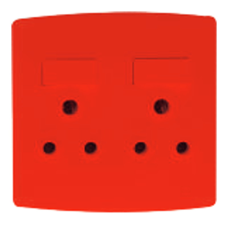 Onesto Trinity DOUBLE DEDICATED SWITCHED SOCKET, 4X4 - TSPD4002