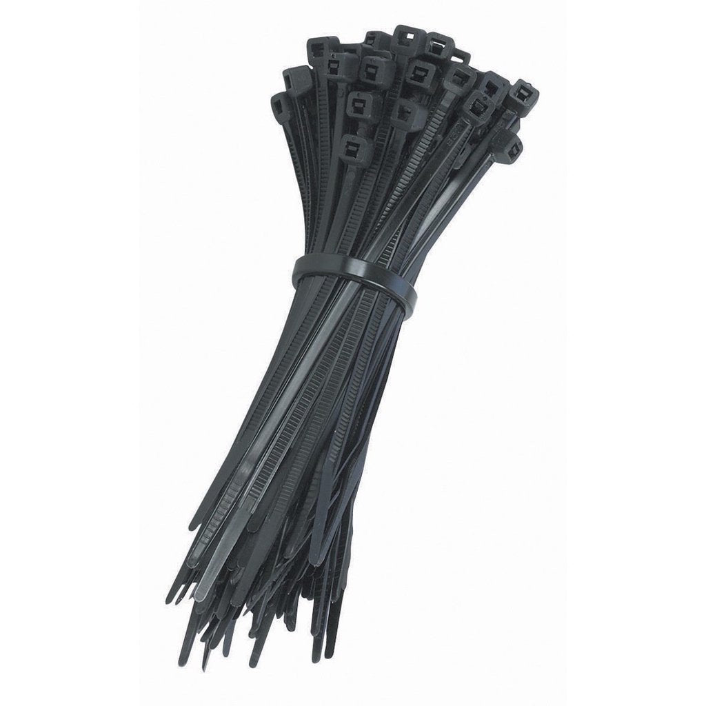 MR ELECTRIC CABLE TIES T50R 200MM BLACK