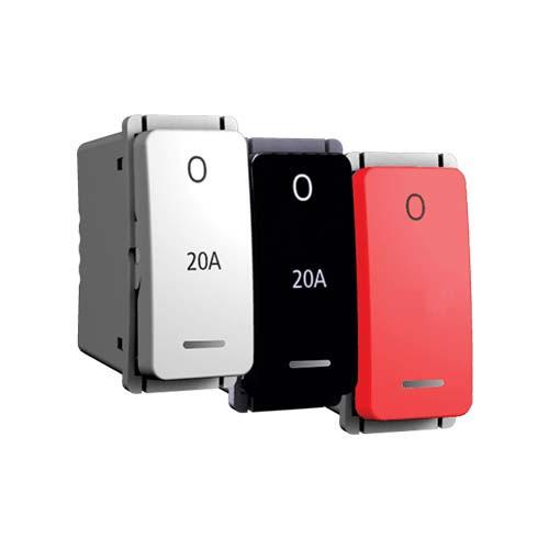 Veti 20A Double Pole Switch Module