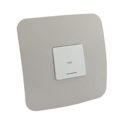 Veti 1 Triple Pole Isolator Switch With Indicator 60A 100 X 100Mm - White Module