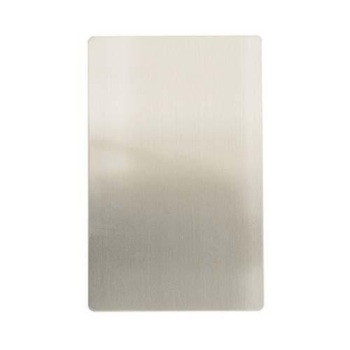 Cbi Stainless Steel Blank - 100Mm X 50Mm