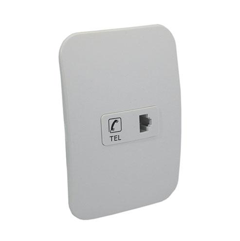 Veti 1 Rj11 Telephone Socket Outlet - White Module