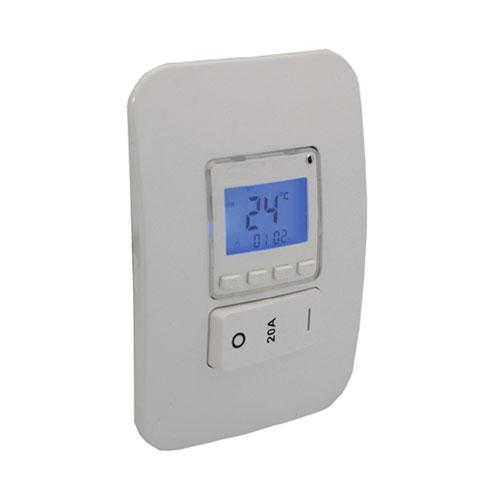 Veti 1 Programmable Thermostat With Isolator Switch - White Modules