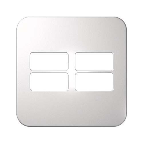 Veti 4 Single Module Horizontal Cover Plate