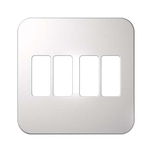 Veti 4 Single Module Vertical Cover Plate