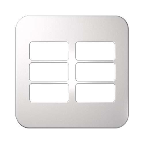 Veti 6 Single Module Horizontal Cover Plate