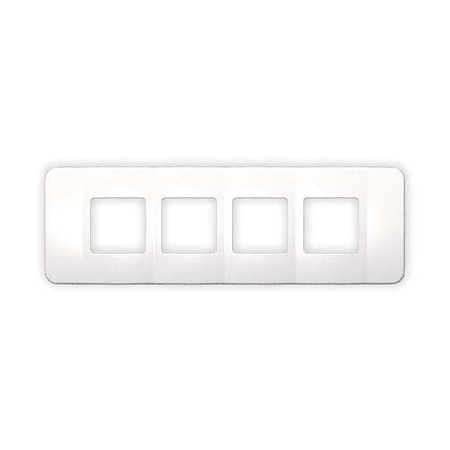 Veti 4 Double Module Vertical Cover Plate