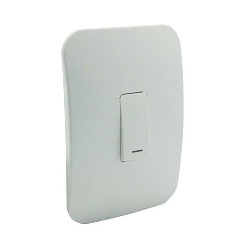 Veti 1 One Lever Bell Press Switch - White Module