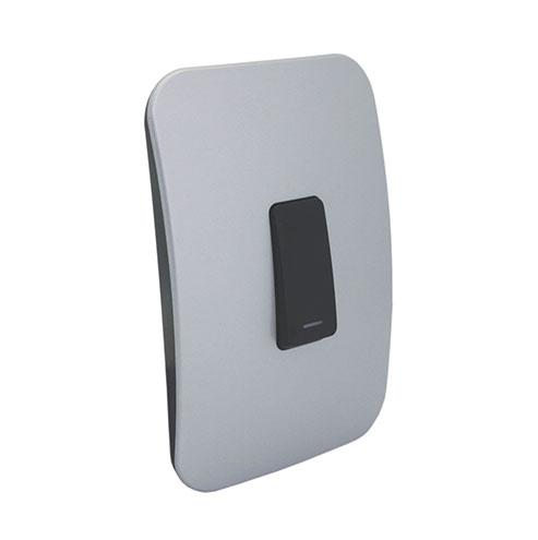 Veti 1 One Lever Two-Way Light Switch - Black Module