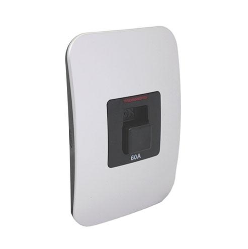 Veti 1 Triple Pole Isolator Switch With Indicator 60A - Black Module