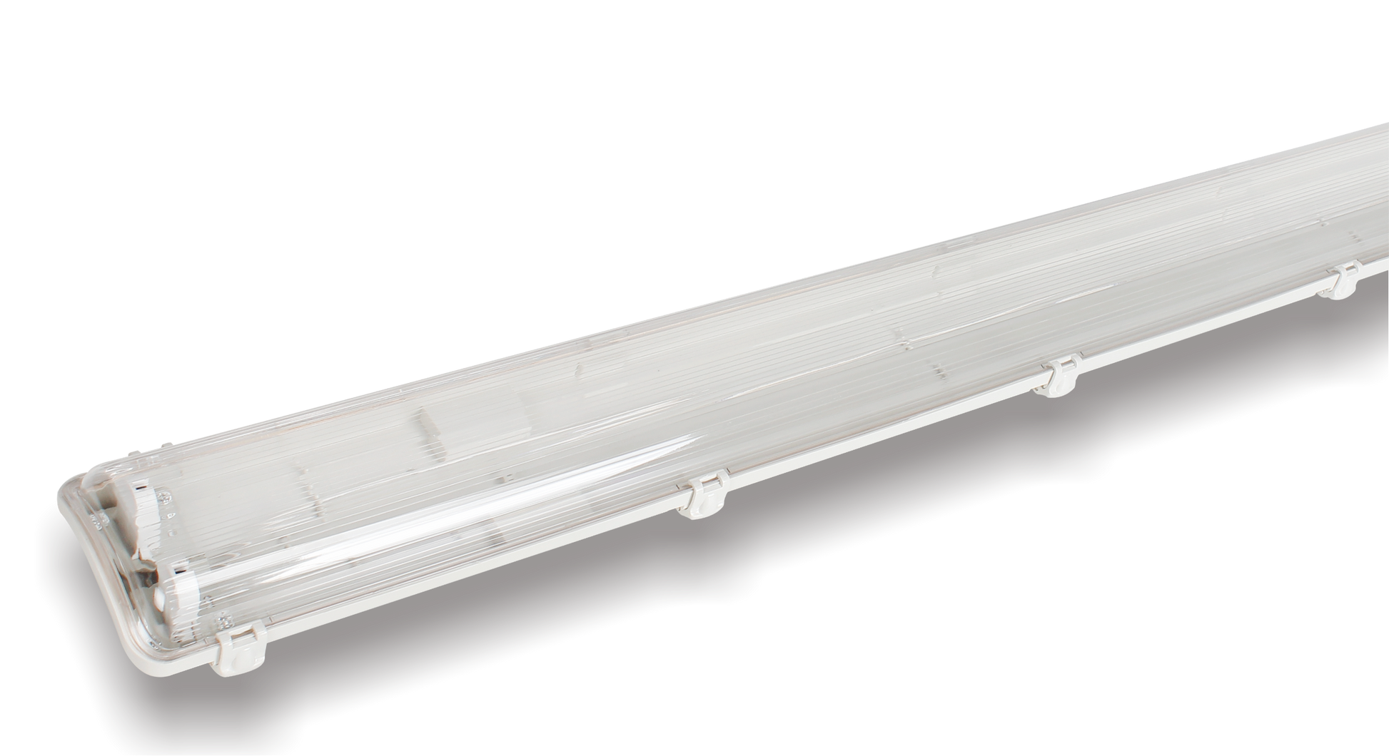 T8 Led Vapour Proof Fitting Double 2X24W