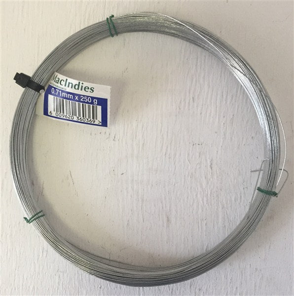 Wire Galv Household Prepack 250Gr 0.71Mm