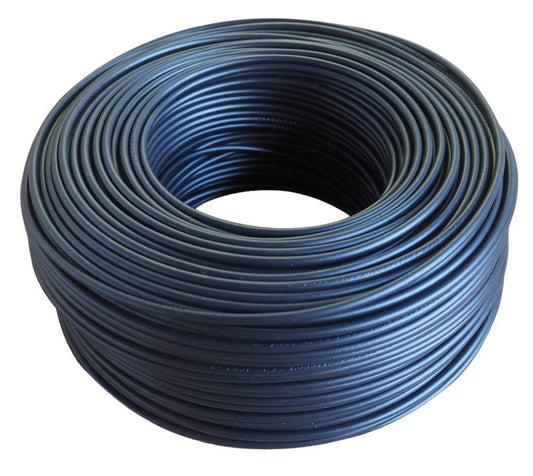 Black General Purpose House Wire Cable, 2.5MM x 100M Roll, Ideal for Lighting Installations