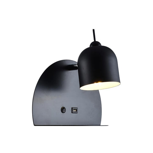 260Mm Metal Wall Light With Usb