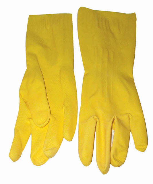 GLOVE MATSAFE LATEX HOUSE/H YELLOW L PP