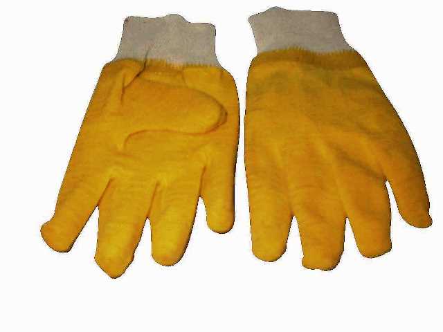 Glove Matsafe Latex Knit Yellow (120) Pp
