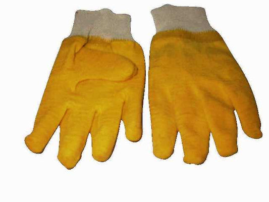 GLOVE MATSAFE LATEX KNIT YELLOW (120)