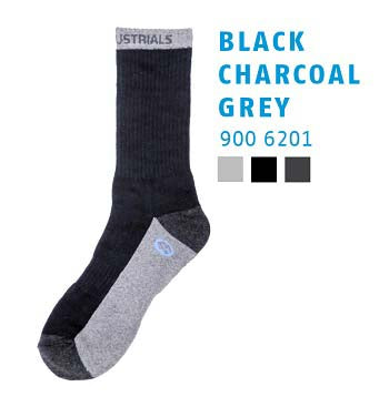 Bata Socks Charcoal Grey Black (10-14)