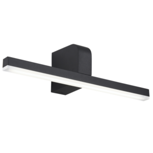 Brightstar WB272 Black LED Stainless Steel Bathroom Mirror/Picture Light (9W, 4000K)