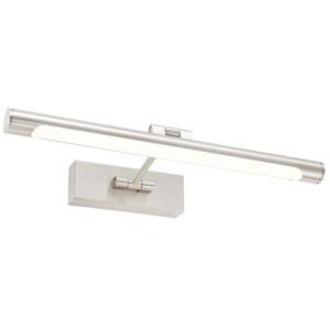 Brightstar WB273 Satin Chrome LED Bathroom Mirror/Picture Light in Stainless Steel
