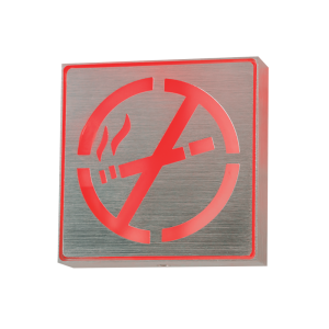 Brightstar WB307 RED LED No Smoking Wall Bracket Sign (1W LED, IP20)