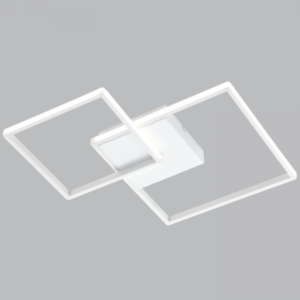 Brightstar WB316 White Aluminium and Plastic 20W LED Wall Bracket, 4000K, 570mm