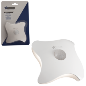 Brightstar Polycarbonate LED Night Light with Day/Night and Motion Sensor (0.8W, 3000K)