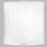 Brightstar WB9004 Glass Wall Bracket with Satin Chrome Clips (2 x 40W SES)