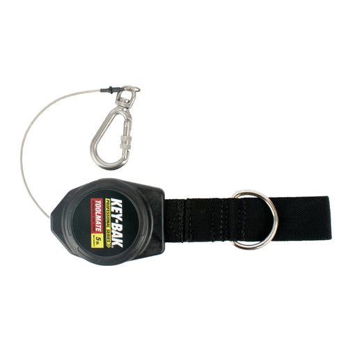 Key-Bak Toolmate 2.2Kg Blk Strap Carabiner Clip
