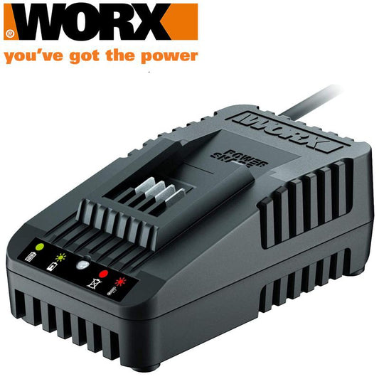 Battery Char. Standard 20V 2A For 2.0 - 6.0 Ah Li-On Batteries Worx