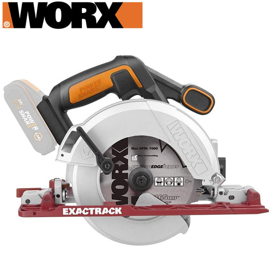 Easy Track Circ. Saw 20V 165Mm 3600Rpm Tool Only Worx